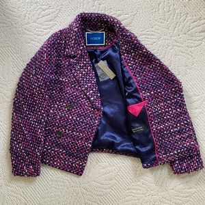 J.Crew Crop Double-Breasted Jacket
